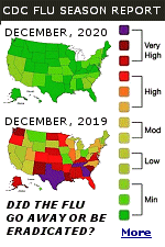 Either we have cured ''the flu'', or the case and death numbers, for financial and other reasons, are being rolled into the current Covid-19 outbreak.